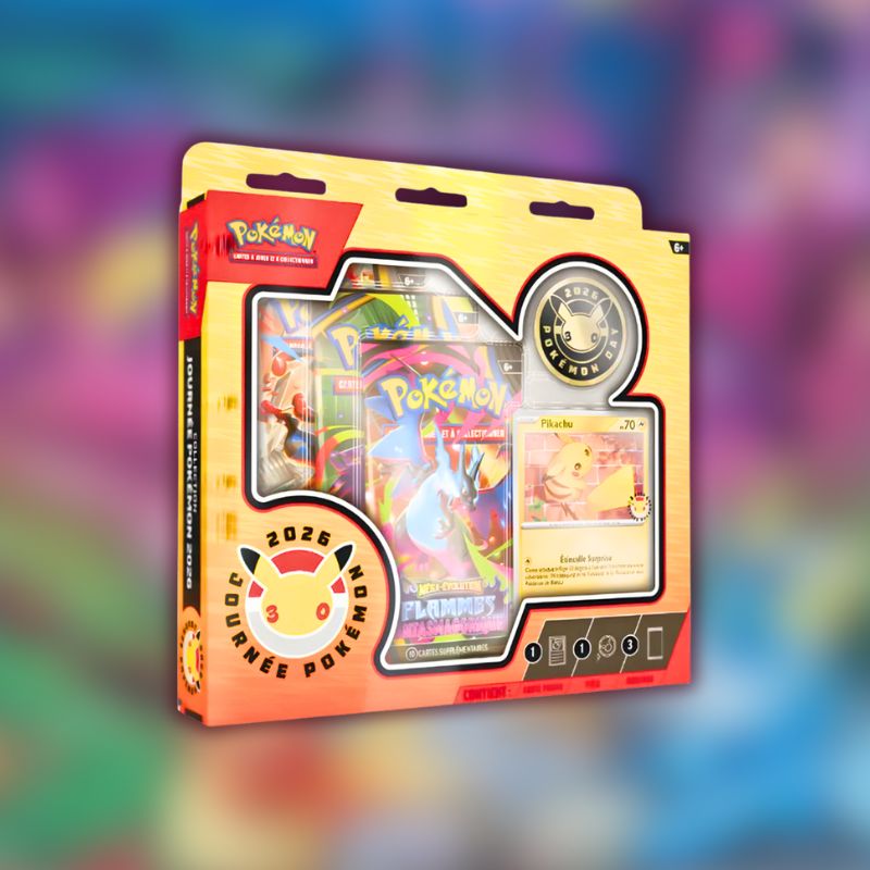 Coffret Pokémon 30 ans Pokémon day – FR