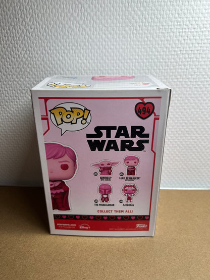 Figurine Funko Pop Luke Skywalker with grogu #494