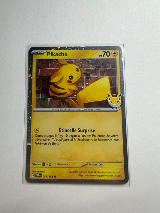 Pikachu promo 30 ans 🇫🇷