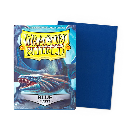 Dragon Shield - 100 protège-cartes standard Mat - Bleu