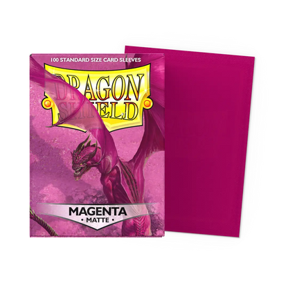 Dragon Shield - 100 protège-cartes standard Mat - Magenta