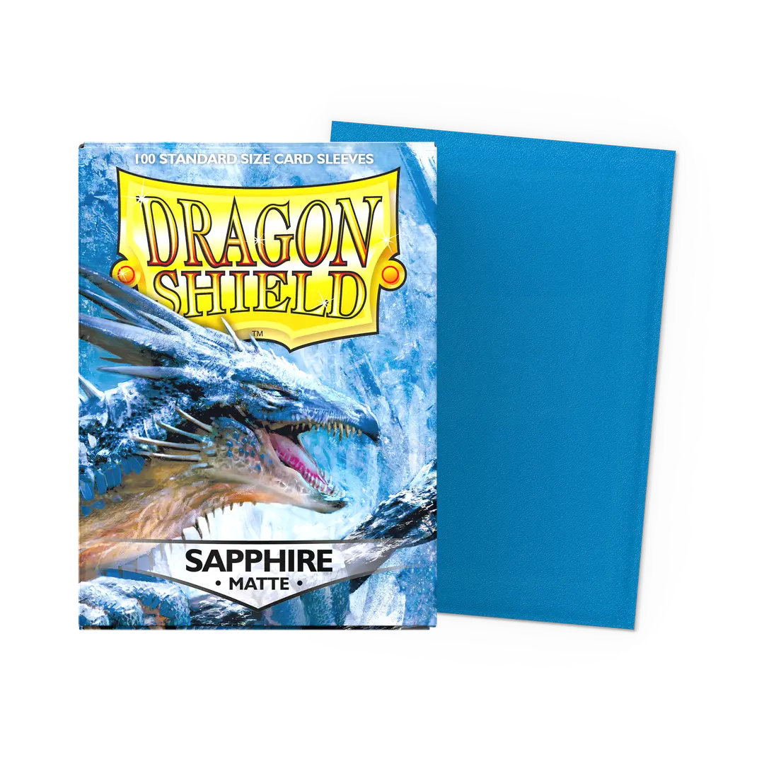 Dragon Shield - 100 protège-cartes standard Mat - Sapphire