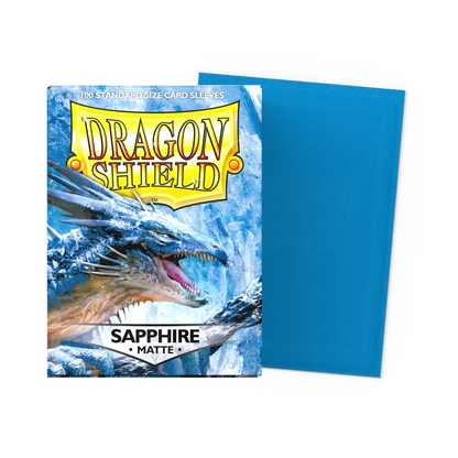 Dragon Shield - 100 protège-cartes standard Mat - Sapphire