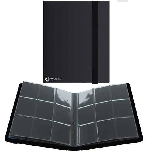 Classeur simple 396 cases Noir - Phoenix Shield