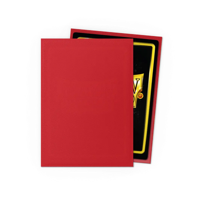 Dragon Shield - 100 protège-cartes standard Mat - Rubis