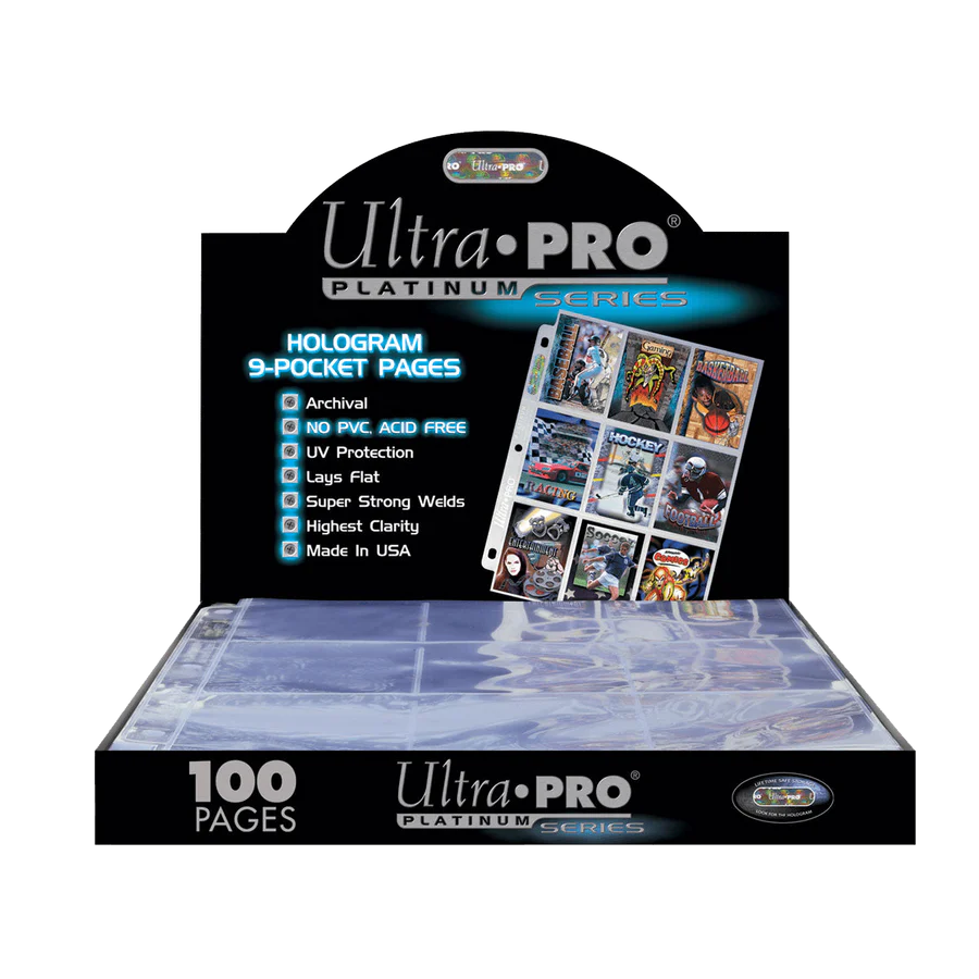 Ultra Pro - 100 feuilles de classeur : Secure Platinum