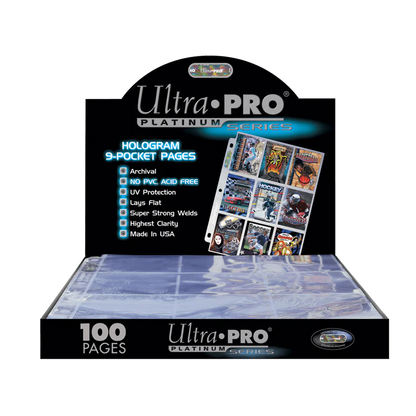 Ultra Pro - 100 feuilles de classeur : Secure Platinum