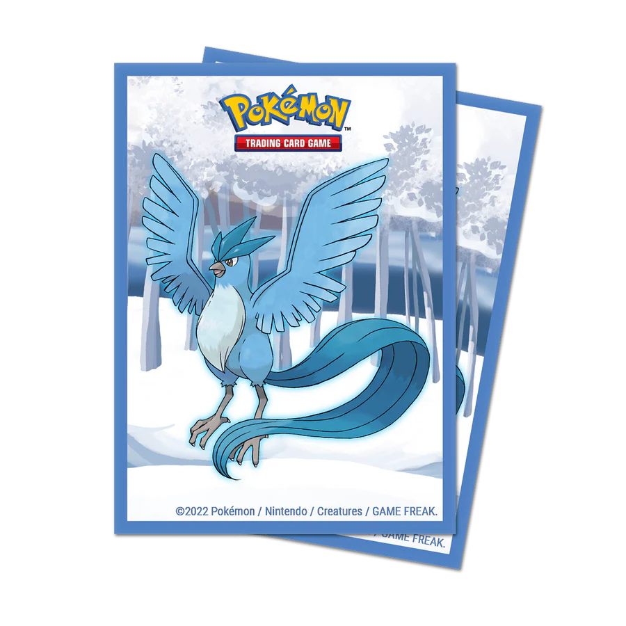 Série Gallery - Forêt givrée - Pochettes de protection standard (65 pièces) pour Pokémon