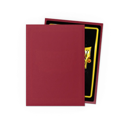 Dragon Shield - 100 protège-cartes standard Mat - Blood Red
