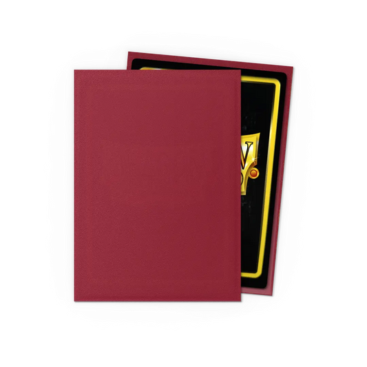 Dragon Shield - 100 protège-cartes standard Mat - Blood Red